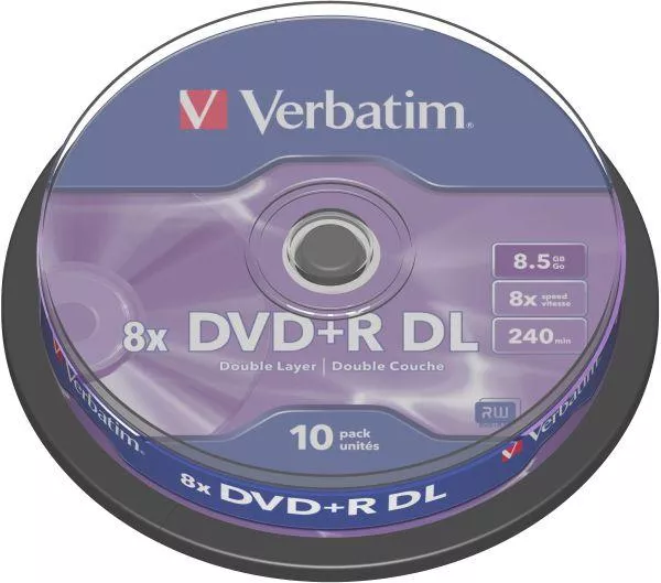 DVD-uri DVD+R DL 10/SET VERBATIM 8.5GB 8X 43666 43666 Verbat